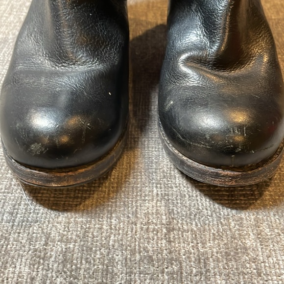 Vintage Frye Back Zip Engineer Boots, Sz 8.5 - Picture 7 of 8